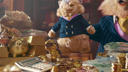 Les cheap furets peluche